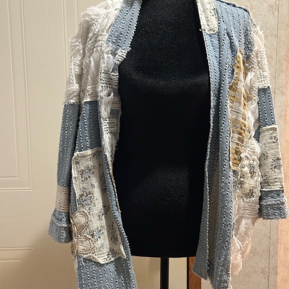 Patchwork Denim Jacket - Picture 2 of 4